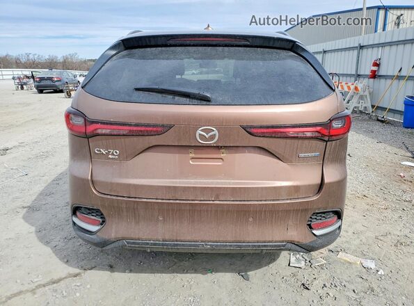 JM3KJDHA5S1116194 2025 MAZDA CX-70 Tan Հետևի տեսք