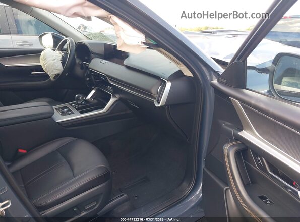 JM3KJDHA9S1130244 2025 MAZDA CX-70 PHEV Gray Widok wnętrza z przodu