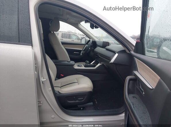 JM3KKBHA0S1239287 2025 MAZDA CX-90 PHEV Серебряный Вид салона спереди