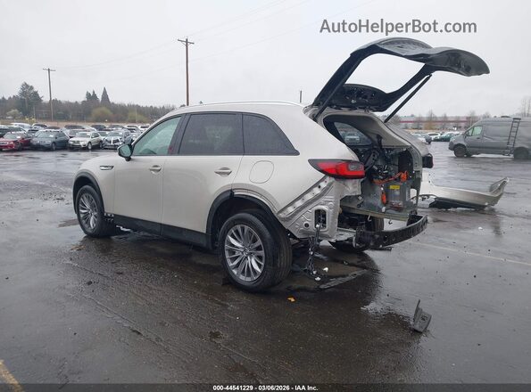 JM3KKBHA0S1239287 2025 MAZDA CX-90 PHEV Серебряный Задняя левая четверть