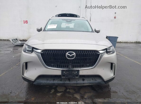 JM3KKBHA0S1239287 2025 MAZDA CX-90 PHEV Серебряный Вид задней части салона