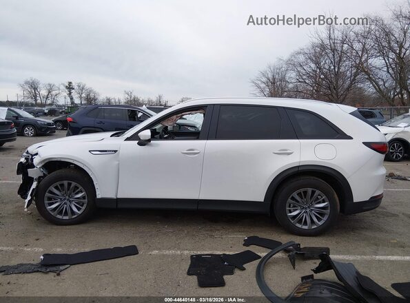 JM3KKBHA7S1197846 2025 MAZDA CX-90 PHEV White სალონის 360-გრადუსიანი ხედი