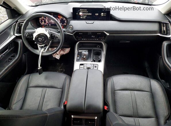 JM3KKCHD2S1233877 2025 MAZDA CX-90 Burgundy Vista del salpicadero