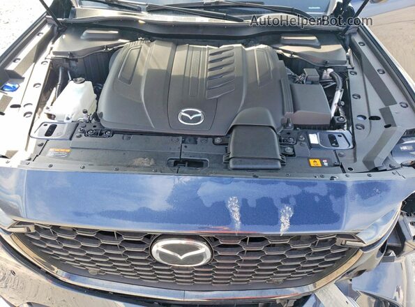 JM3KKCHD4S1200962 2025 MAZDA CX-90 Синий Вид подкапотного пространства