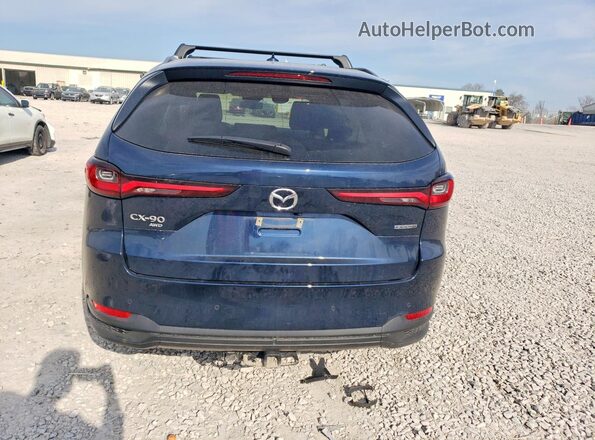 JM3KKCHD4S1200962 2025 MAZDA CX-90 Синий Вид сзади