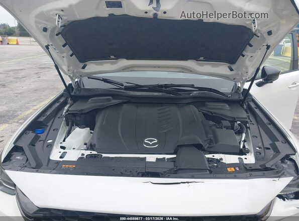 JM3KKCHDXT1353282 2026 MAZDA CX-90 White Вид ззаду