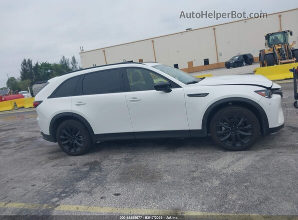 JM3KKCHDXT1353282 2026 MAZDA CX-90 White Вид задньої частини салону
