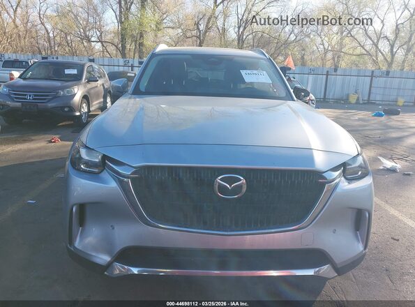 JM3KKDHA3R1136984 2024 MAZDA CX-90 PHEV Silver Widok zestawu wskaźników