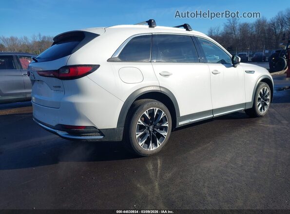 JM3KKDHAXR1111094 2024 MAZDA CX-90 PHEV White უკანა მარჯვენა