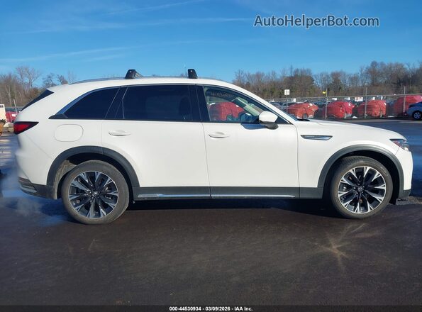 JM3KKDHAXR1111094 2024 MAZDA CX-90 PHEV White უკანა სალონის ხედი