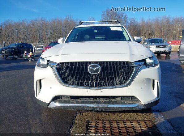 JM3KKDHAXR1111094 2024 MAZDA CX-90 PHEV White ხელსაწყოთა პანელის ხედი