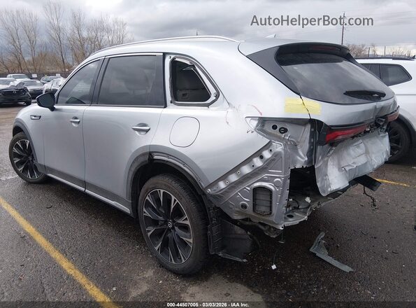 JM3KKDHAXR1141003 2024 MAZDA CX-90 PHEV Silver Trasero izquierdo