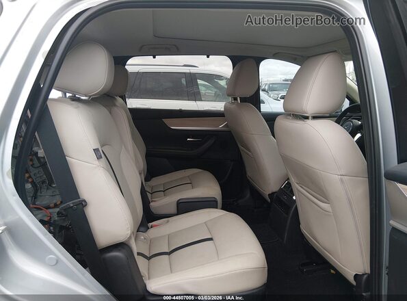 JM3KKDHAXR1141003 2024 MAZDA CX-90 PHEV Silver Vista de la etiqueta del VIN