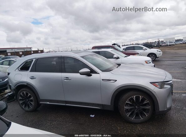 JM3KKDHAXR1141003 2024 MAZDA CX-90 PHEV Silver Vista interior de 360 grados