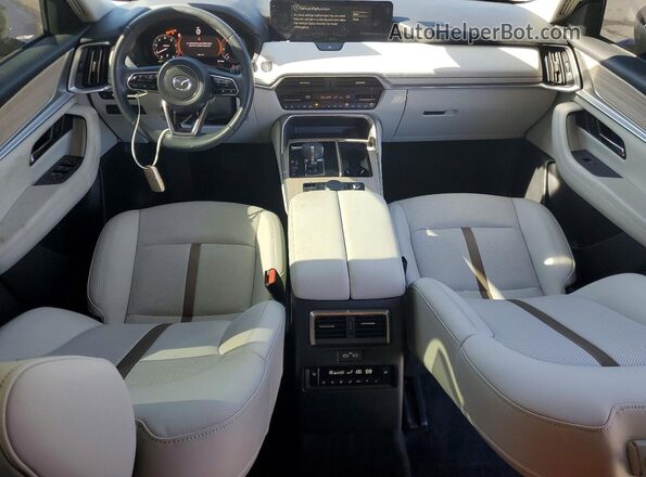 JM3KKDHC6S1205285 2025 MAZDA CX-90 Beige Dashboard view