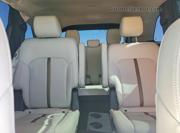 JM3KKDHC6S1205285 2025 MAZDA CX-90 Beige Rear seats view