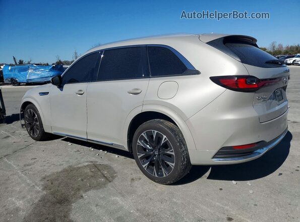 JM3KKDHC6S1205285 2025 MAZDA CX-90 Beige Rear left
