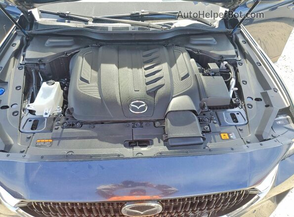 JM3KKDHD8R1162572 2024 MAZDA CX-90 Черный Вид подкапотного пространства