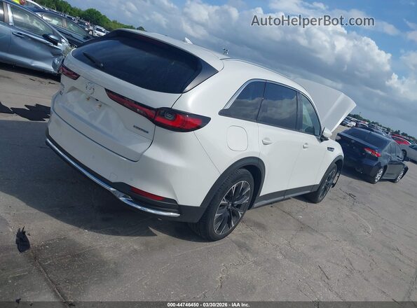JM3KKEHA6S1201239 2025 MAZDA CX-90 PHEV Белый Задняя правая четверть