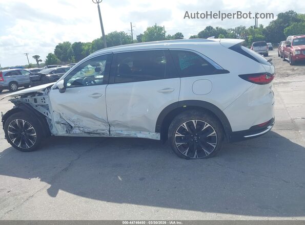 JM3KKEHA6S1201239 2025 MAZDA CX-90 PHEV Белый Вид задней части салона