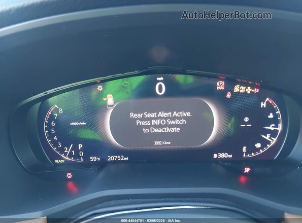 JM3KKEHC8R1174363 2024 MAZDA CX-90 Blue Vista de los asientos traseros
