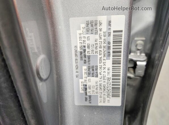 JM3KKEHD7S1231456 2025 MAZDA CX-90 Silver Սալոնի 360 աստիճան տեսք