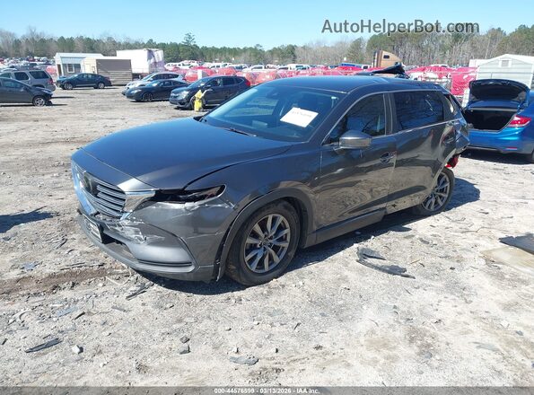 JM3TCABY6J0206753 2018 MAZDA CX-9 Черный Передняя левая четверть