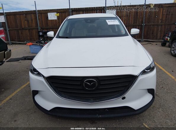 JM3TCACY1K0306467 2019 MAZDA CX-9 White Widok wnętrza z tyłu