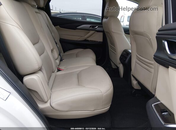 JM3TCACY1K0306467 2019 MAZDA CX-9 White Widok naklejki z numerem VIN