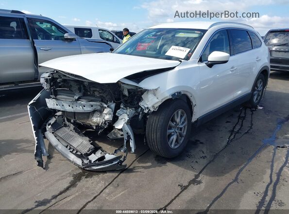 JM3TCACY3J0210273 2018 MAZDA CX-9 White Առջևի ձախ երեք քառորդ տեսարան