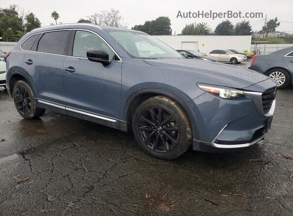 JM3TCADY3M0503450 2021 MAZDA CX-9 Синий Передняя правая четверть