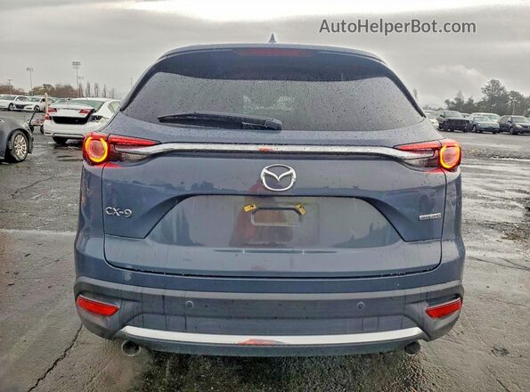 JM3TCADY3M0503450 2021 MAZDA CX-9 Синий Вид сзади