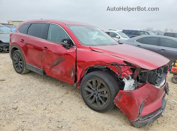 JM3TCBAY1P0656617 2023 MAZDA CX-9 Burgundy წინა მარჯვენა