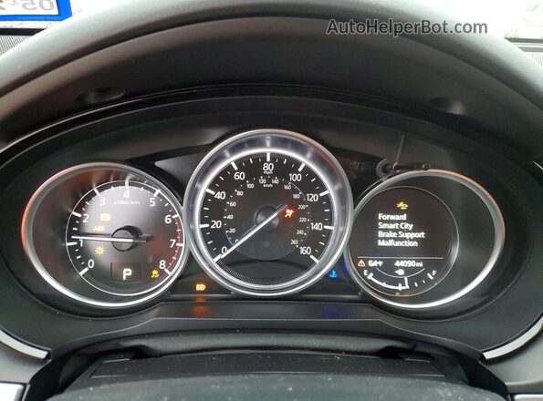 JM3TCBAY1P0656617 2023 MAZDA CX-9 Burgundy ხელსაწყოთა პანელის ხედი