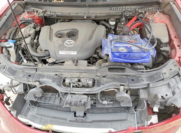 JM3TCBAY1P0656617 2023 MAZDA CX-9 Burgundy უკანა სალონის ხედი