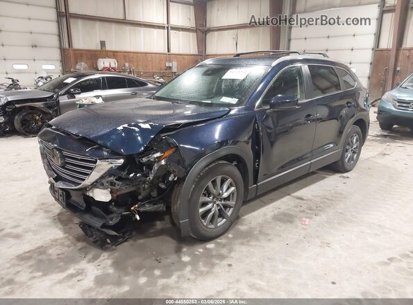 JM3TCBBY3N0608371 2022 MAZDA CX-9 Dark Blue Передняя левая четверть
