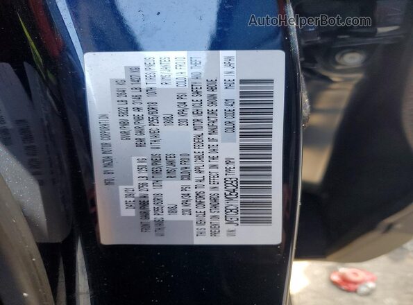 JM3TCBCY1M0540293 2021 MAZDA CX-9 Black Vista del compartimento del motor