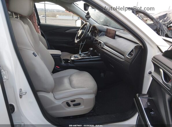 JM3TCBCY1M0541329 2021 MAZDA CX-9 White Вид салону спереду