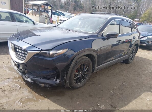 JM3TCBCY1N0624440 2022 MAZDA CX-9 Blue Передня ліва чверть
