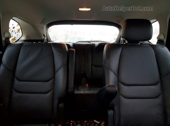 JM3TCBCY2M0534373 2021 MAZDA CX-9 Blue Rear seats view