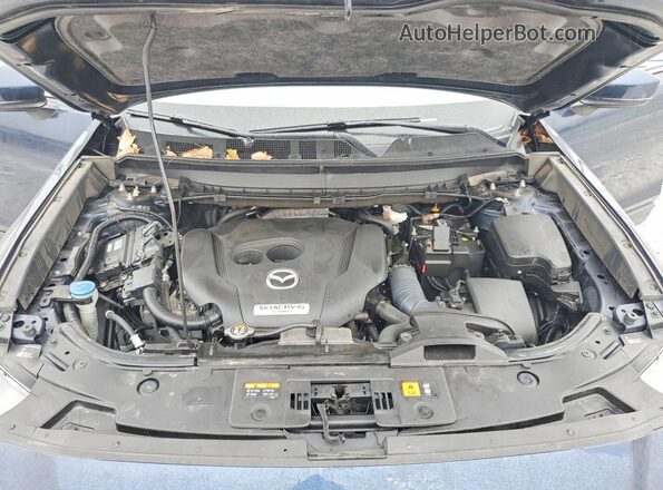 JM3TCBCY2M0534373 2021 MAZDA CX-9 Blue Engine compartment view