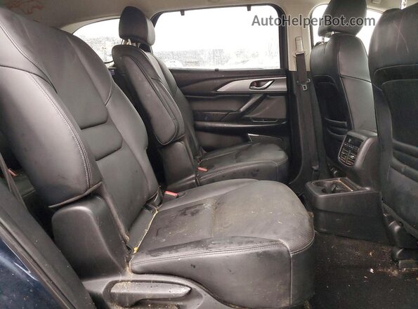 JM3TCBCY2M0534373 2021 MAZDA CX-9 Blue Rear interior view