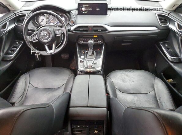 JM3TCBCY2M0534373 2021 MAZDA CX-9 Blue Dashboard view