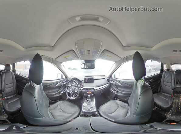 JM3TCBCY2M0534373 2021 MAZDA CX-9 Blue 360 interior view