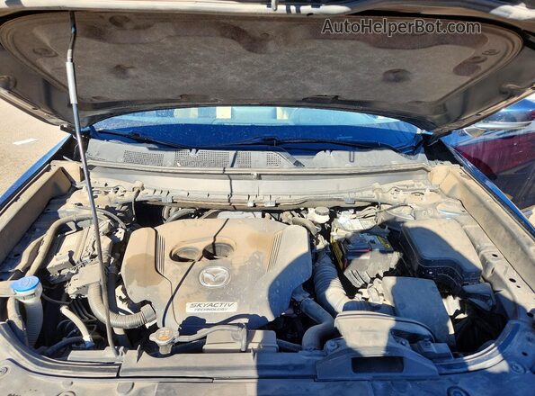 JM3TCBCY3J0204141 2018 MAZDA CX-9 Blue Engine compartment view