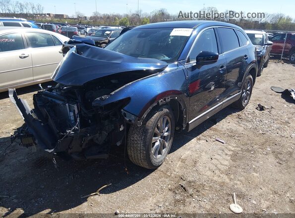 JM3TCBCY6M0502266 2021 MAZDA CX-9 Navy Front left