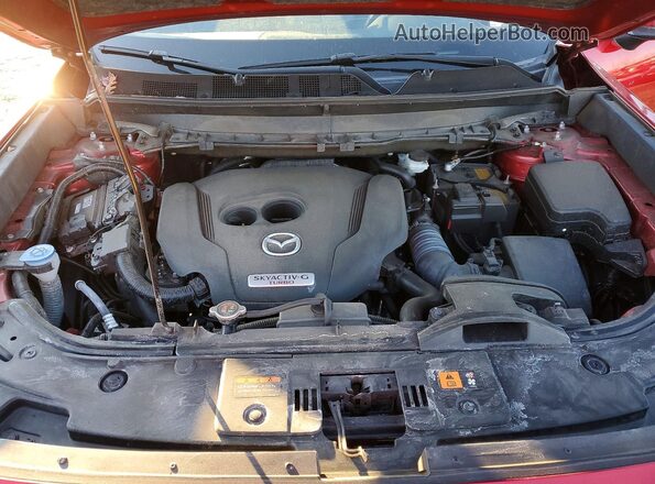 JM3TCBCY6P0653077 2023 MAZDA CX-9 Red Engine compartment view