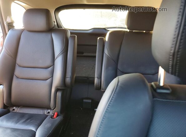 JM3TCBCY6P0653077 2023 MAZDA CX-9 Red Rear seats view
