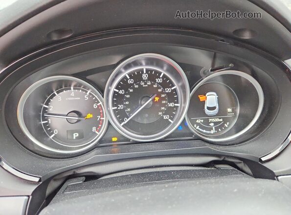 JM3TCBCY7P0645246 2023 MAZDA CX-9 Gray Instrument cluster view