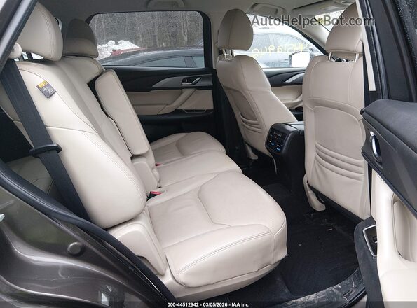 JM3TCBCY9J0214639 2018 MAZDA CX-9 Gray VIN კოდის სტიკერის ხედი